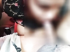 Tamil Stepmom Disha Gives Public Oral With Cumshot In Car