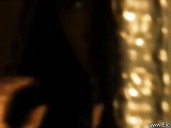 Seduction In Music With Brunette Babe